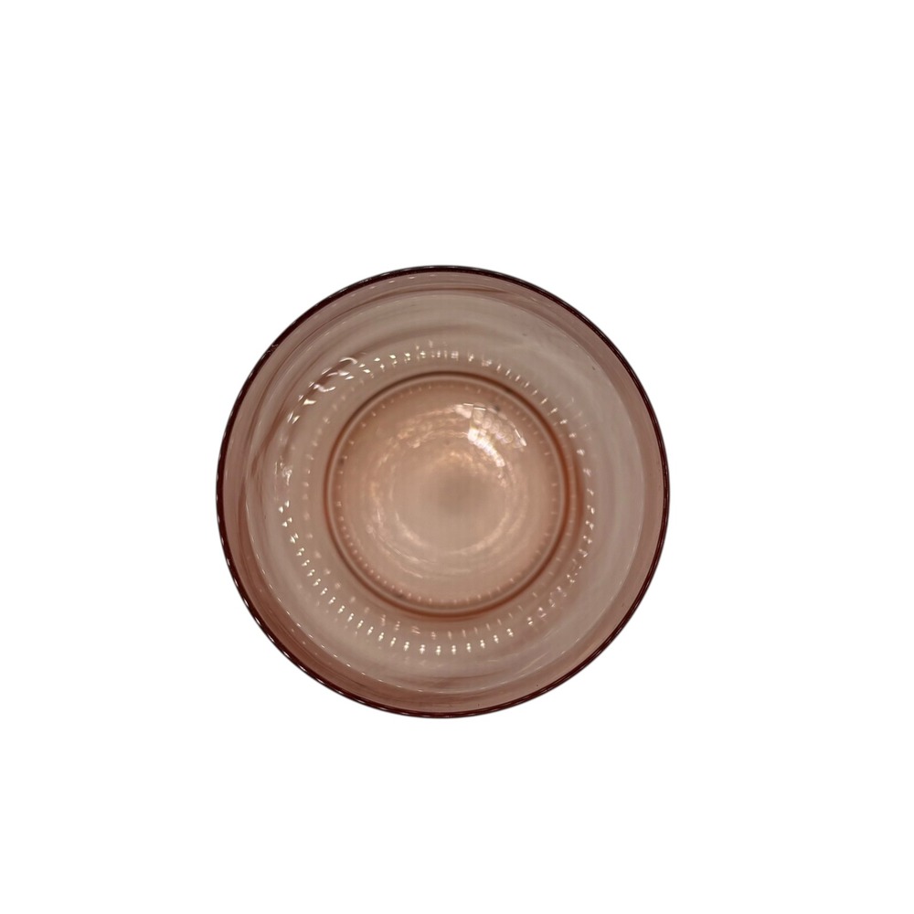 Ombre Pink‎ Glass Vase Flower Holder Home Decor Accent Piece 4 Inch - Picture 4 of 6
